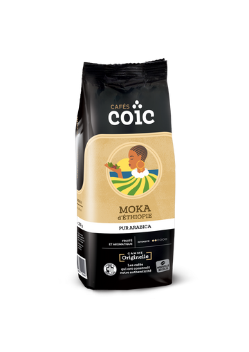 Café Le Moka d'Ethiopie, 250 gr Moulu